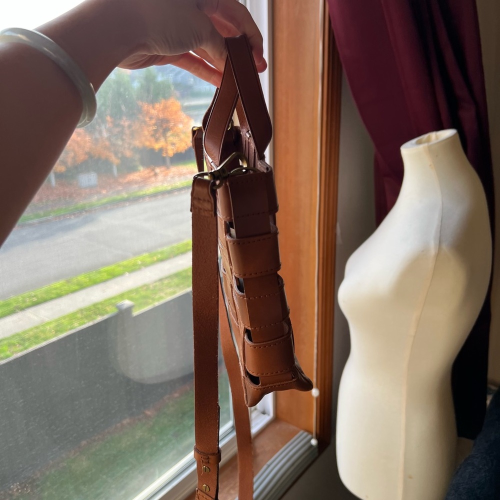 Madewell Brown Woven Leather Bag - Picture 4 of 7